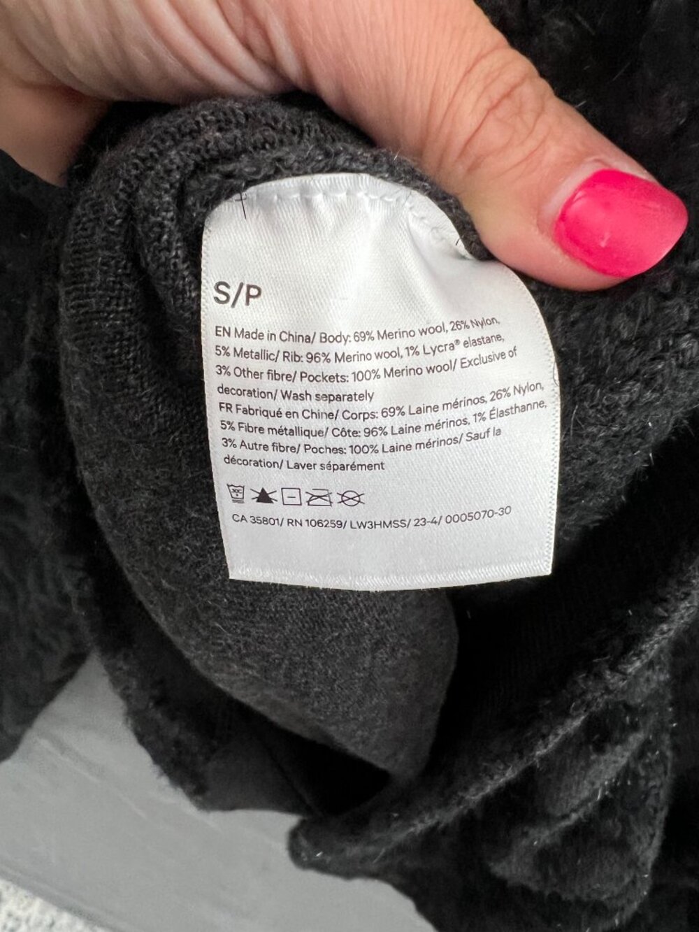 Lululemon Wool Blend Jacquard Cardigan - Picture 6 of 11